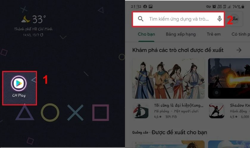Cách tải Garena trên điện thoại Android