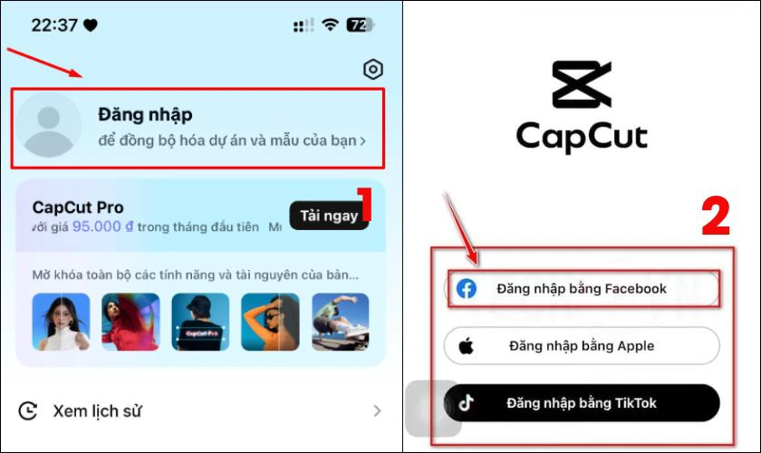 Cách tạo tài khoản Capcut Pro đơn giản nhất