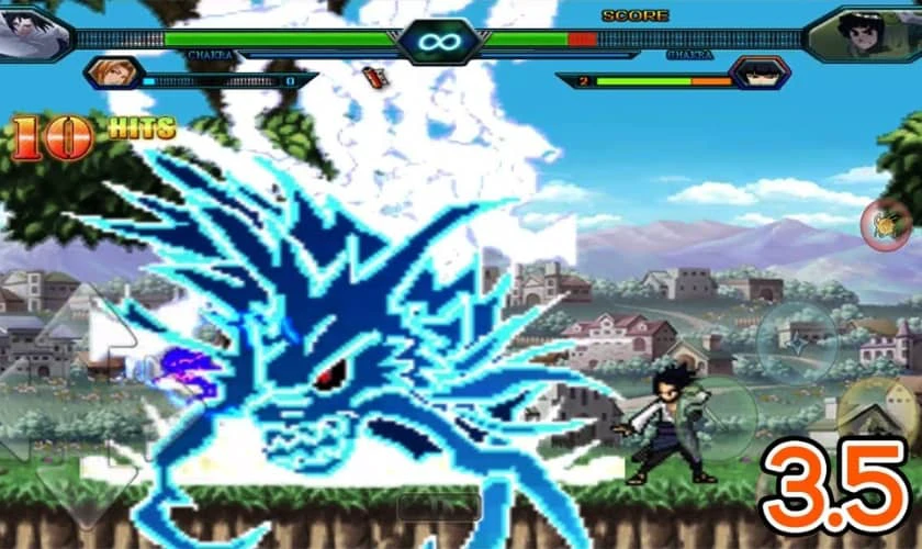 Điểm mới trong Naruto vs Bleach 3.5 so với c&aacute;c bản trước