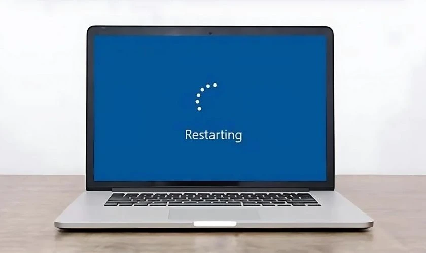 C&aacute;ch sửa tai nghe bị r&egrave; - Khởi động lại m&aacute;y t&iacute;nh