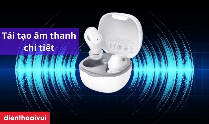 Baseus Encok WM01 Plus được trang bị m&agrave;ng loa composite cao cấp