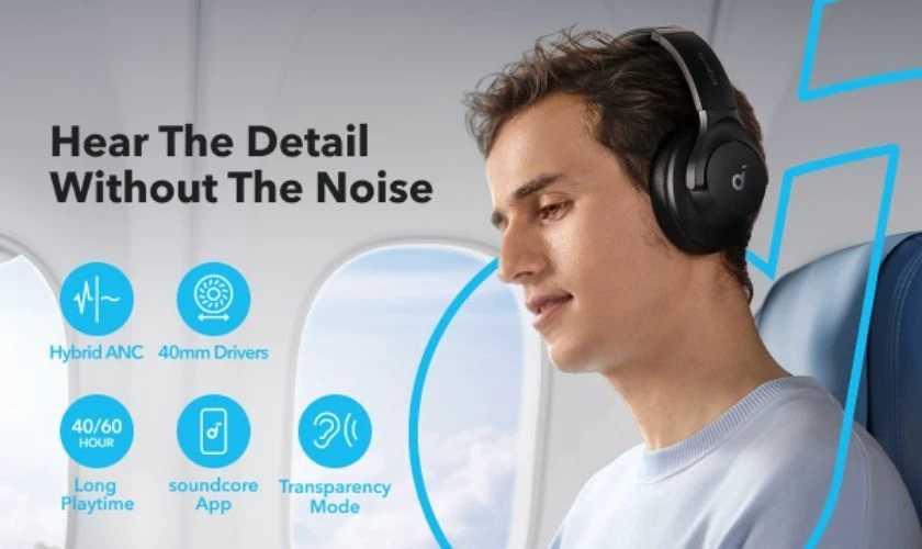 Tai nghe Bluetooth thương hiệu Anker Soundcore cho sinh viên