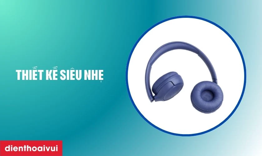 Thiết kế siêu nhẹ và có thể gập gọn
