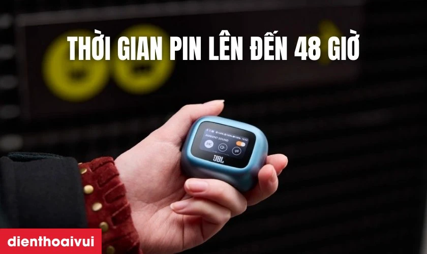 Thời gian pin l&ecirc;n đến 48 giờ