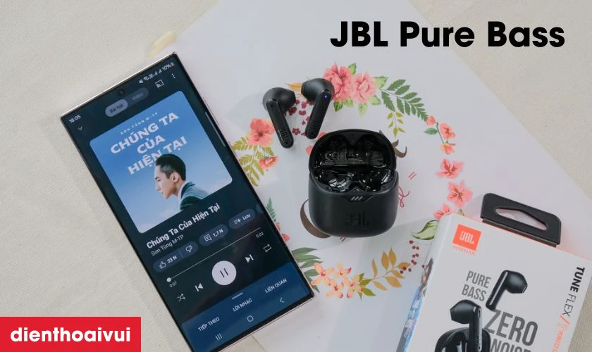 Tai nghe Bluetooth JBL Tune Flex sở hữu chất lượng &acirc;m thanh vượt trội