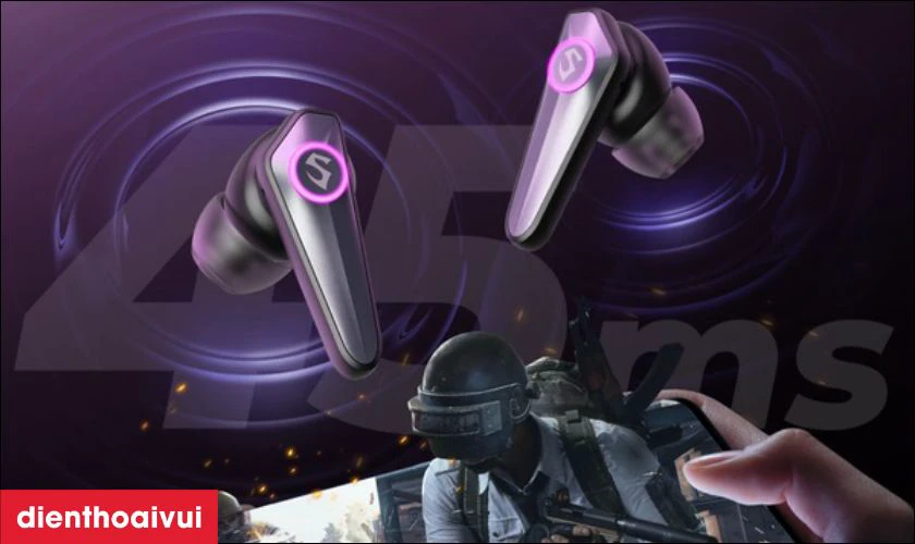 Độ trễ thấp chỉ 45ms v&agrave; microphone chất lượng