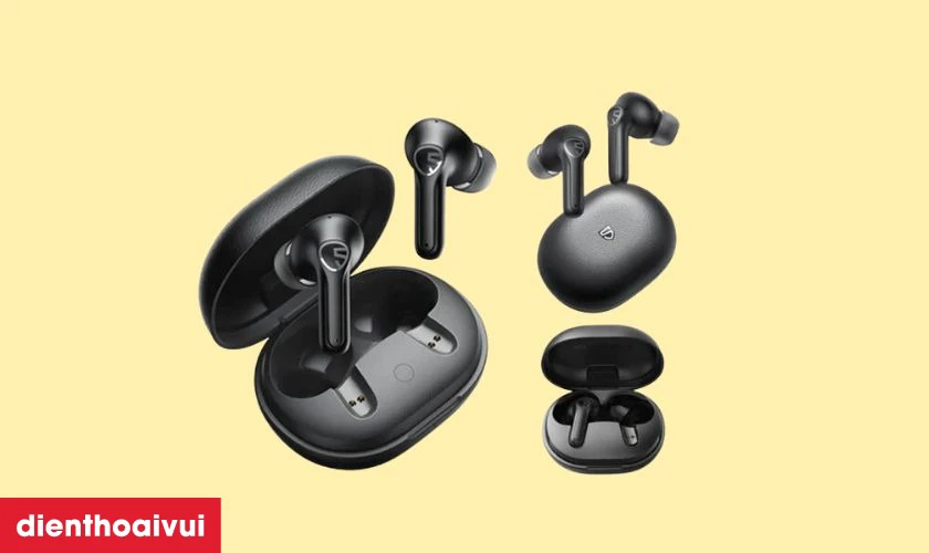 Thiết kế hiện đại, t&iacute;ch hợp 4 micro c&ugrave;ng c&ocirc;ng nghệ giảm tiếng ồn AI&nbsp;