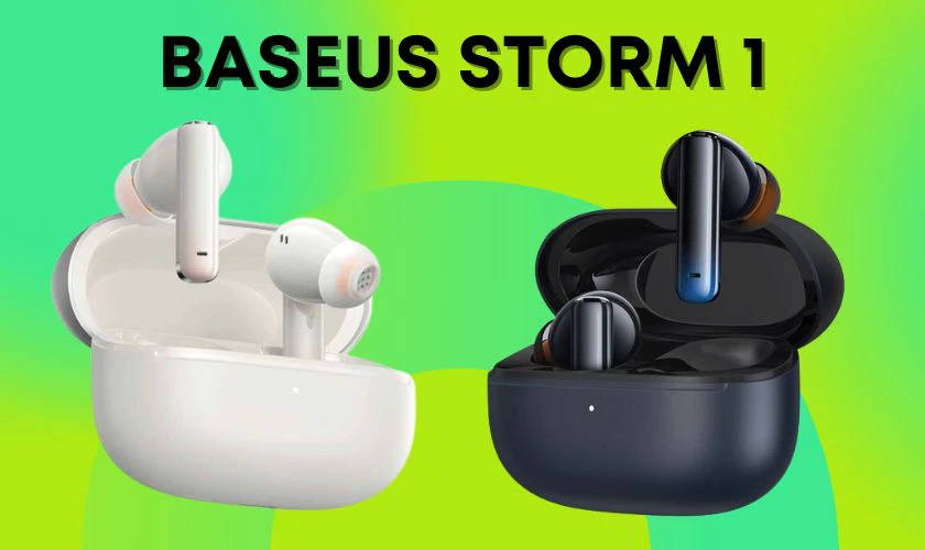 Tai nghe Bluetooth tầm gi&aacute; 3 triệu Baseus Storm 1