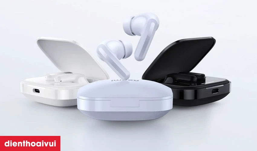 Tai nghe Bluetooth True Wireless Xiaomi Redmi Buds 5 sở hữu thiết kế nhỏ gọn, thời trang