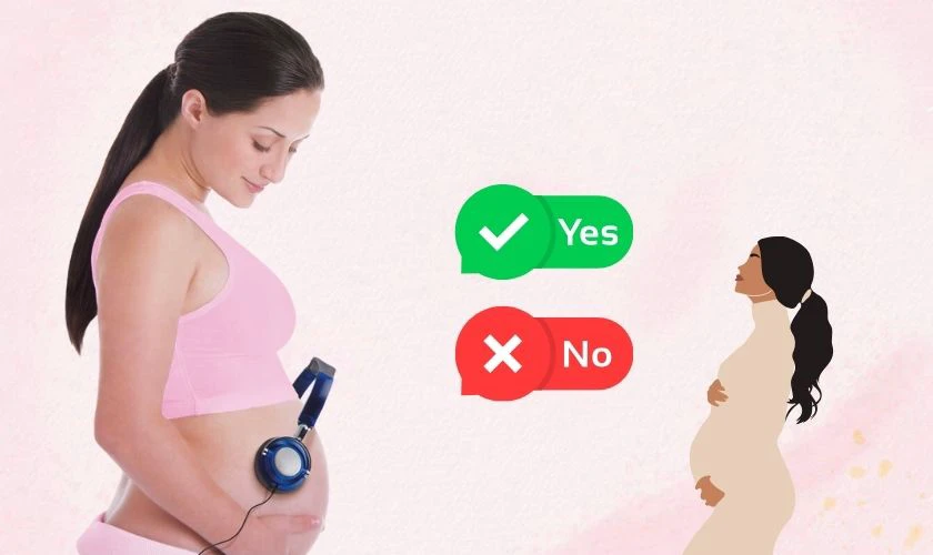 C&oacute; n&ecirc;n mua tai nghe cho b&agrave; bầu?