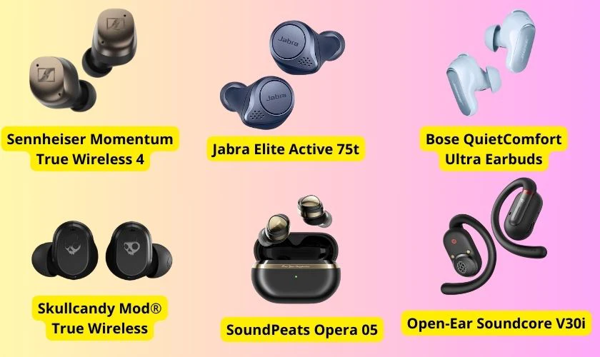 Một số thương hiệu tai nghe chống nước đ&aacute;ng ch&uacute; &yacute;