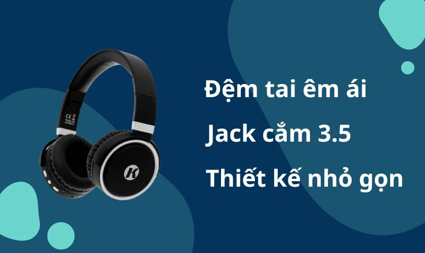 Tai nghe chụp tai c&oacute; mic Tai Kanen K6
