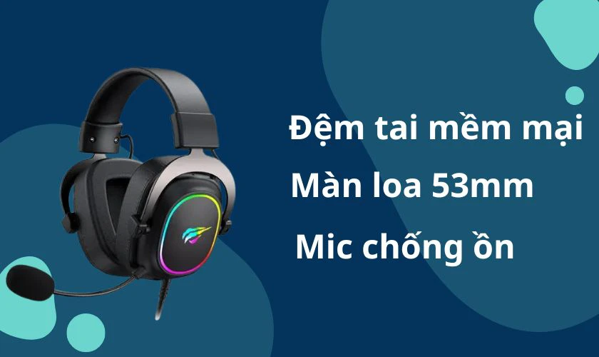Tai nghe Gaming chụp tai Havit H2002P
