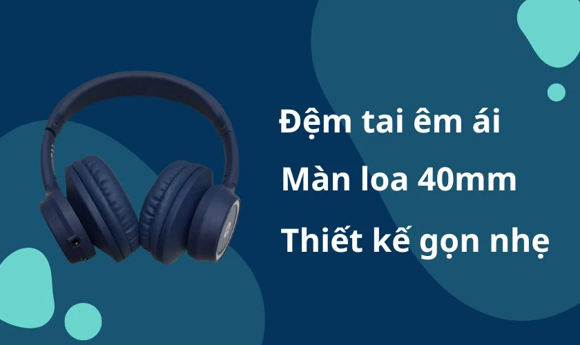 Tai nghe chụp tai c&oacute; mic Kanen K9