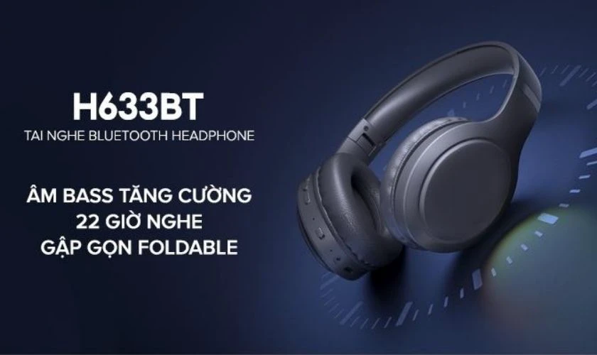 Tai nghe Bluetooth chụp tai Havit H633BT dưới 500k
