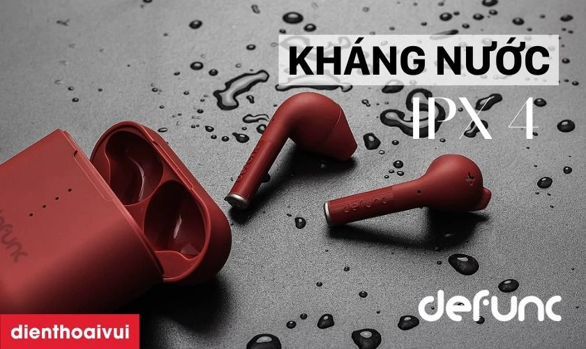Khả năng kh&aacute;ng nước IPX 4 