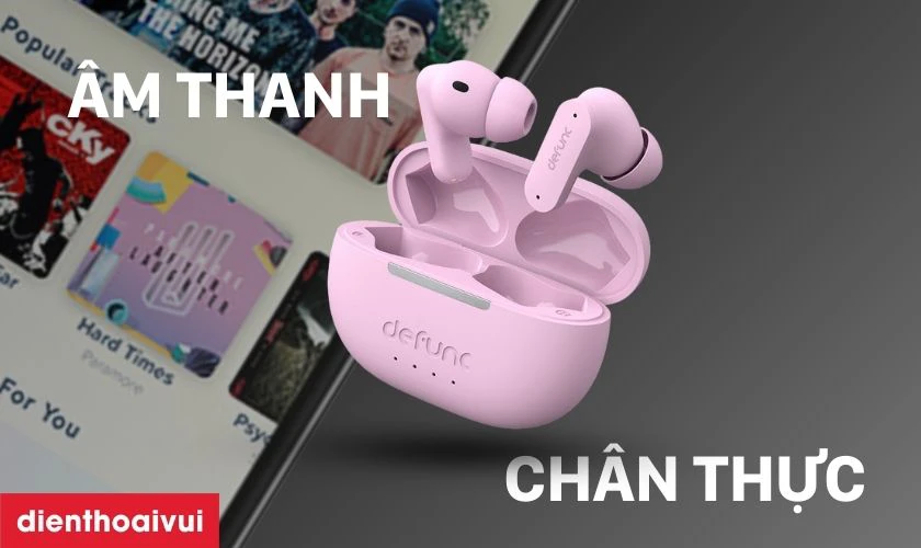 Chất lượng &acirc;m thanh ch&acirc;n thực 