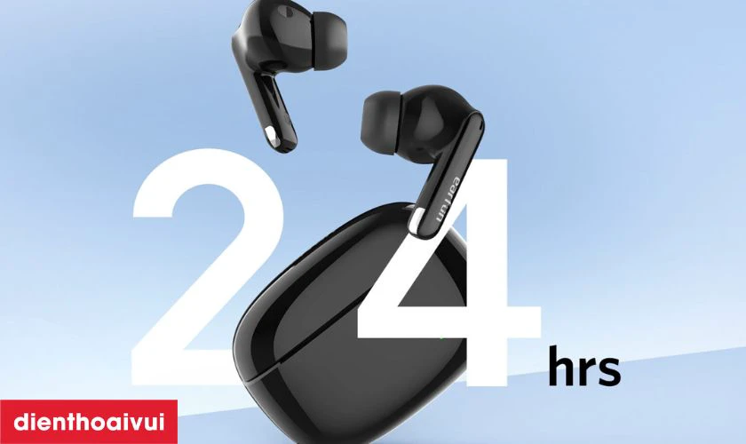 Thời lượng pin ấn tượng c&ugrave;ng c&ocirc;ng nghệ Bluethooth 5.2