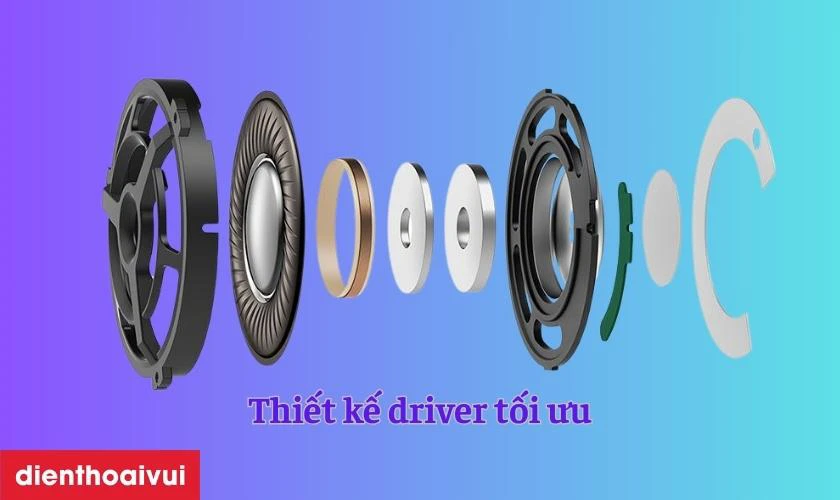 Edifier sử dụng c&aacute;c vật liệu chất lượng cao cho c&aacute;c driver &acirc;m thanh
