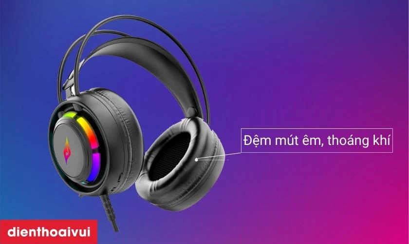 Đệm m&uacute;t &ecirc;m, tho&aacute;ng kh&iacute; tạo cảm gi&aacute;c thoải m&aacute;i khi đeo v&agrave;o