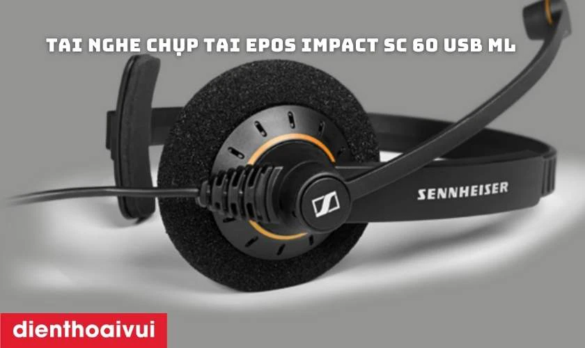 Tai nghe chụp tai EPOS Sennheiser IMPACT SC 60 USB ML