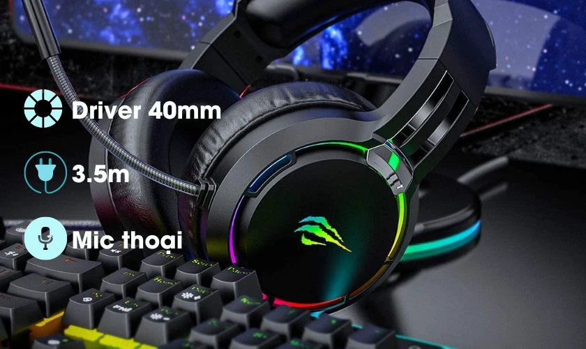 Tai nghe chụp tai Gaming Havit HV-H2232D