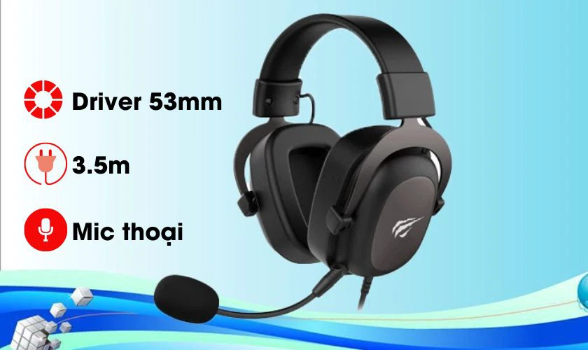 Tai nghe Gaming chụp tai Havit H2002D