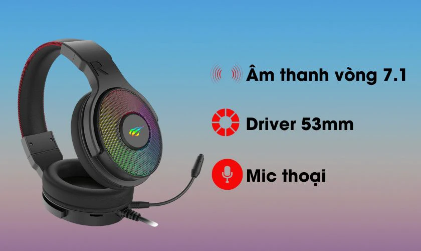 Tai nghe Gaming chụp tai Havit H2028U