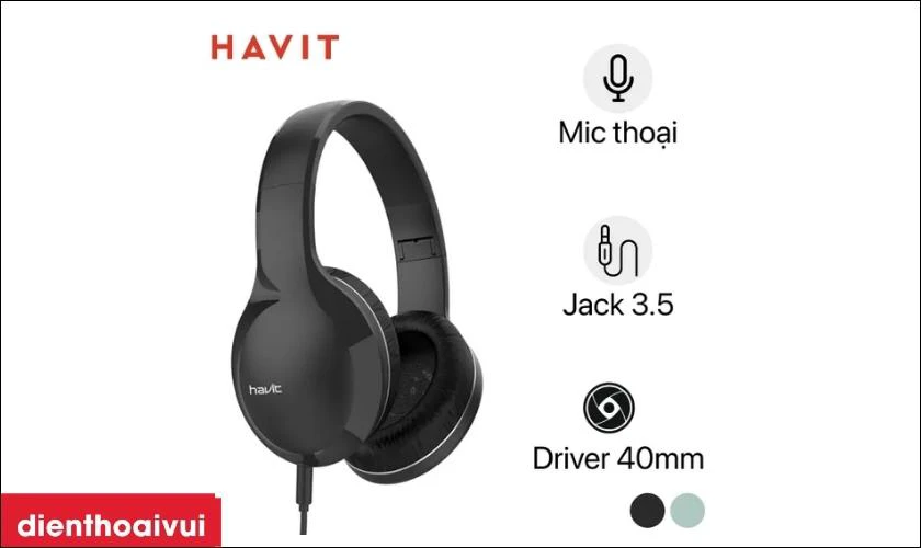 Tai nghe chụp tai Gaming Havit HV-H100D