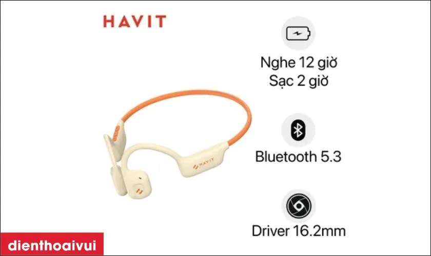 Tai Nghe Dẫn Kh&iacute; Truyền Havit FreeGo1 Air