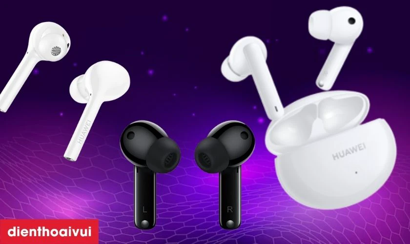 Tai nghe Bluetooth của Huawei c&oacute; thiết kế nhỏ tr&ograve;n, trẻ trung