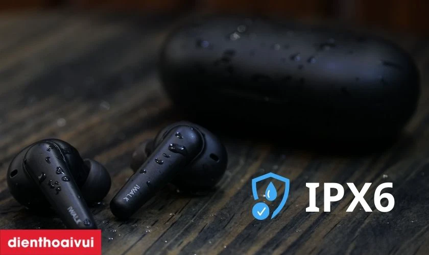 Ti&ecirc;u chuẩn chống nước v&agrave; chống bụi IPX6