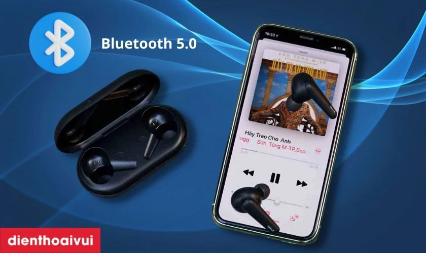 Trang bị Bluetooth 5.0 đảm bảo kết nối ổn định