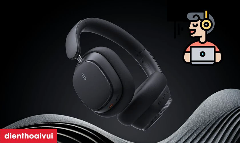 Tai nghe kh&ocirc;ng d&acirc;y Baseus H1 Pro trang bị chống ồn