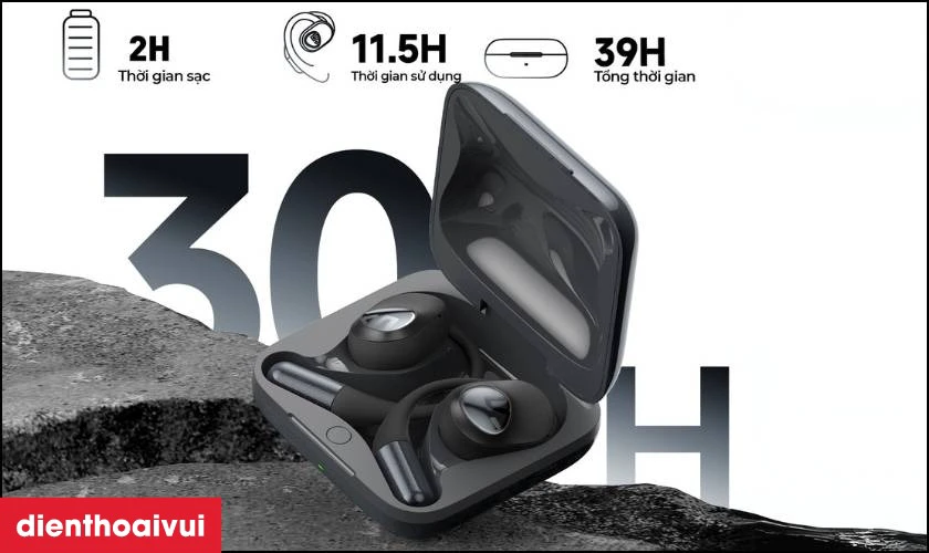 Thời lượng pin ấn tượng