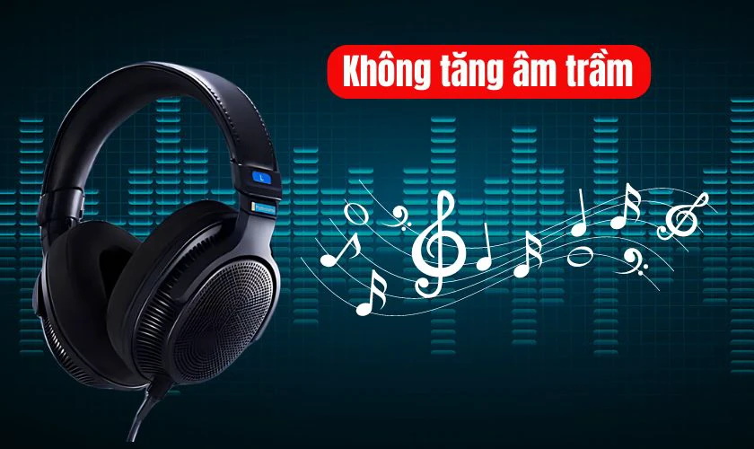 Kh&ocirc;ng c&oacute; mức &acirc;m trầm tăng l&ecirc;n