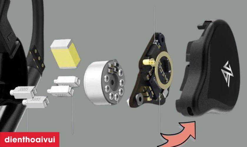 Thiết kế mặt ngoài dày dặn, cách âm tốt