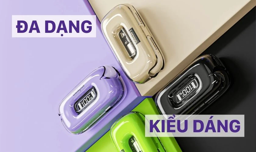 Thiết kế nhỏ gọn, thời thượng, đa dạng kiểu dáng