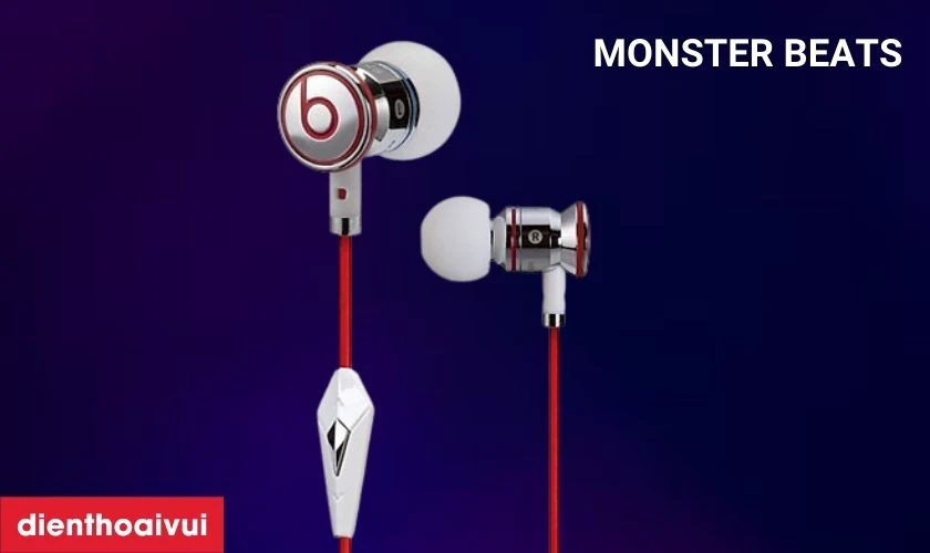 Tai nghe c&oacute; d&acirc;y Monster Beats