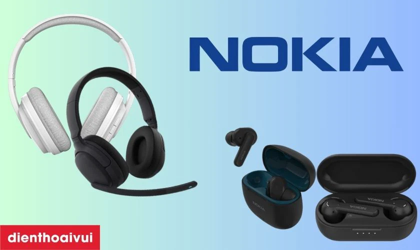 Tai nghe kh&ocirc;ng d&acirc;y Nokia