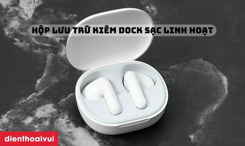 Hộp lưu trữ ki&ecirc;m dock sạc linh hoạt