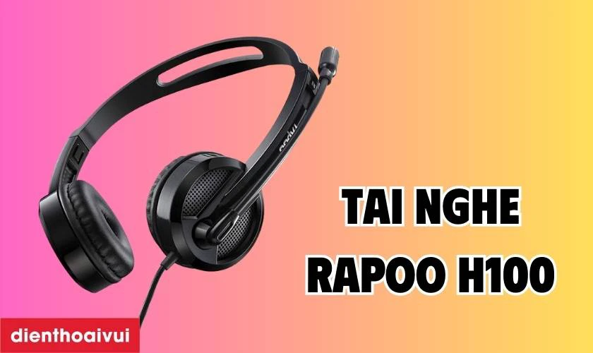 Tai nghe chụp tai Rapoo H100