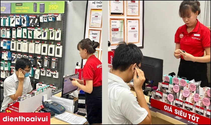Mua tai nghe gi&aacute; rẻ, ch&iacute;nh h&atilde;ng tại Điện Thoại Vui