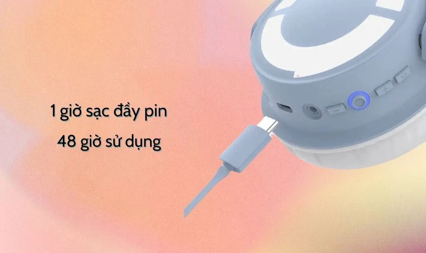 Hỗ trợ sạc nhanh v&agrave; thời lượng pin sử dụng l&ecirc;n đến 48 giờ