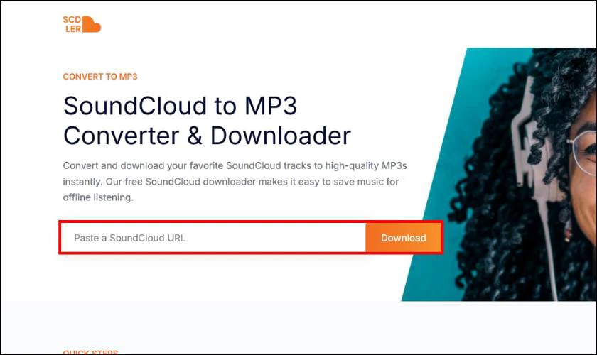 Tải nhạc Soundcloud bằng scdler.com
