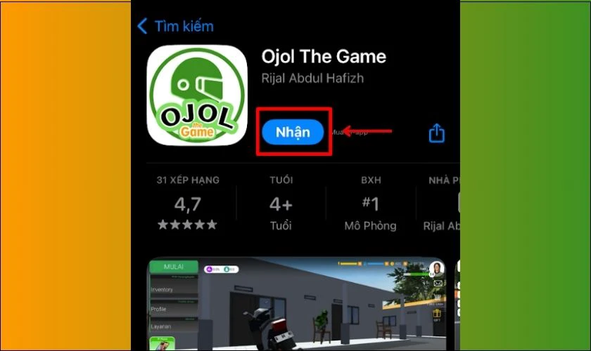 Cách tải Ojol The Game chơi miễn phí trên điện thoại