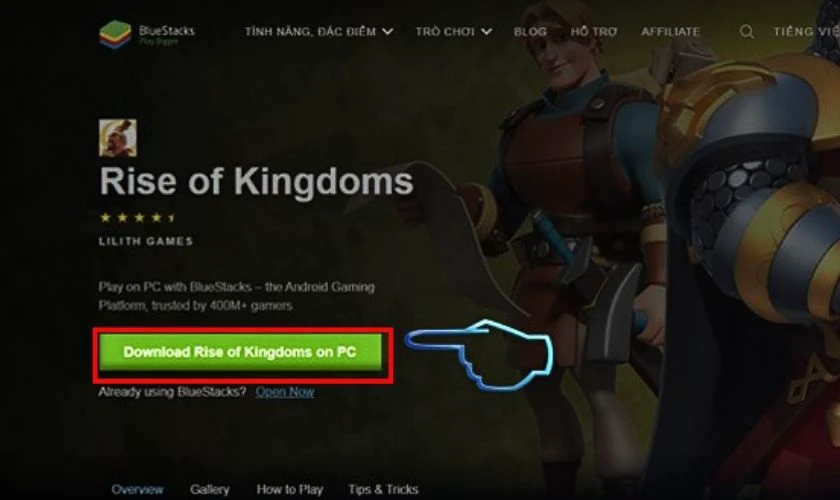 C&aacute;ch tải Rise of Kingdoms tr&ecirc;n PC miễn ph&iacute;