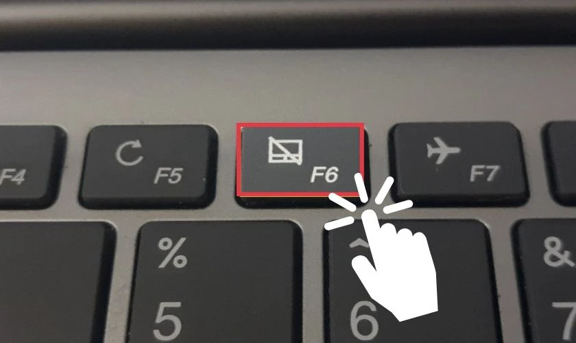 Bật lại Touchpad bằng ph&iacute;m chức năng Fn