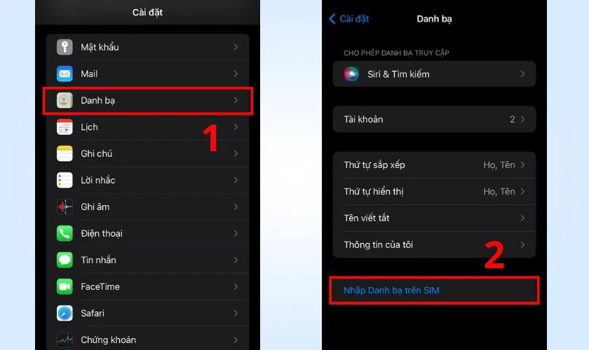 Hướng dẫn lấy lại danh bạ bị mất số tr&ecirc;n iPhone