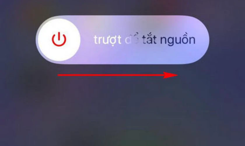 Tắt nguồn iPhone trước khi tiến h&agrave;nh vệ sinh